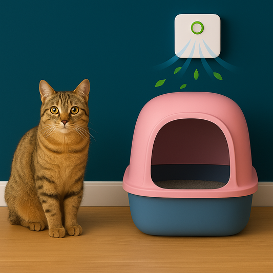 Portable Electric Air Purifier for Pets Fresh Air & Odor Remover Rechargeable with Pet Stain Removal Stocked Feature